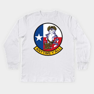 Tomcat VF-201 Hunters Kids Long Sleeve T-Shirt